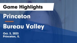 Princeton  vs Bureau Valley  Game Highlights - Oct. 3, 2023
