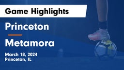 Princeton  vs Metamora  Game Highlights - March 18, 2024
