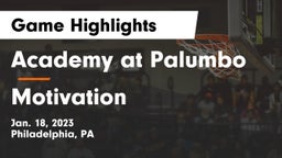 Academy at Palumbo  vs Motivation  Game Highlights - Jan. 18, 2023