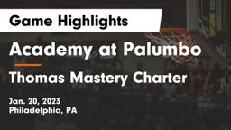 Academy at Palumbo  vs Thomas Mastery Charter Game Highlights - Jan. 20, 2023
