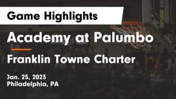 Academy at Palumbo  vs Franklin Towne Charter Game Highlights - Jan. 25, 2023