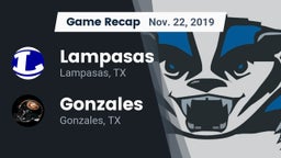 Recap: Lampasas  vs. Gonzales  2019