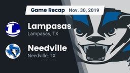 Recap: Lampasas  vs. Needville  2019