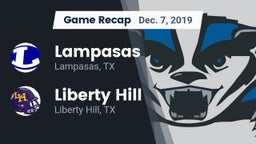 Recap: Lampasas  vs. Liberty Hill  2019