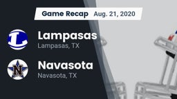 Recap: Lampasas  vs. Navasota  2020