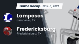 Recap: Lampasas  vs. Fredericksburg  2021