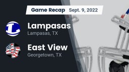 Recap: Lampasas  vs. East View  2022