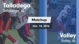 Matchup: Talladega High vs. Valley  2016