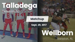 Matchup: Talladega High vs. Wellborn  2017