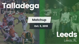 Matchup: Talladega High vs. Leeds  2018