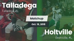 Matchup: Talladega High vs. Holtville  2018