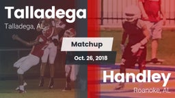 Matchup: Talladega High vs. Handley  2018