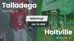Matchup: Talladega High vs. Holtville  2019