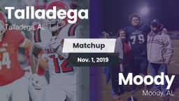 Matchup: Talladega High vs. Moody  2019