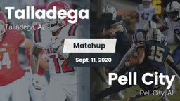 Matchup: Talladega High vs. Pell City  2020