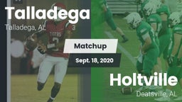 Matchup: Talladega High vs. Holtville  2020