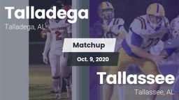 Matchup: Talladega High vs. Tallassee  2020