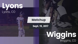 Matchup: Lyons  vs. Wiggins  2017