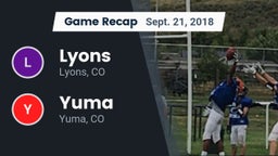 Recap: Lyons  vs. Yuma  2018