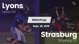 Matchup: Lyons  vs. Strasburg  2018