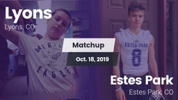 Matchup: Lyons  vs. Estes Park  2019