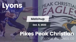 Matchup: Lyons  vs. Pikes Peak Christian  2020