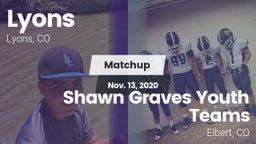Matchup: Lyons  vs. Shawn Graves Youth Teams 2020