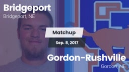 Matchup: Bridgeport High vs. Gordon-Rushville  2017