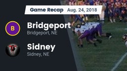 Recap: Bridgeport  vs. Sidney  2018