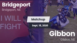 Matchup: Bridgeport High vs. Gibbon  2020