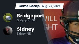 Recap: Bridgeport  vs. Sidney  2021