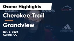 Cherokee Trail  vs Grandview  Game Highlights - Oct. 6, 2022