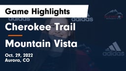 Cherokee Trail  vs Mountain Vista Game Highlights - Oct. 29, 2022