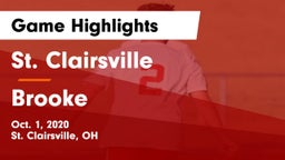 St. Clairsville  vs Brooke  Game Highlights - Oct. 1, 2020