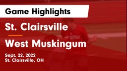 St. Clairsville  vs West Muskingum  Game Highlights - Sept. 22, 2022