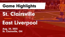 St. Clairsville  vs East Liverpool  Game Highlights - Aug. 24, 2023