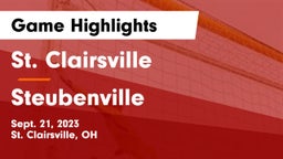 St. Clairsville  vs Steubenville  Game Highlights - Sept. 21, 2023