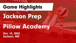 Jackson Prep  vs Pillow Academy Game Highlights - Oct. 12, 2023