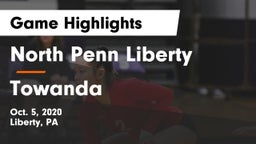 North Penn Liberty  vs Towanda Game Highlights - Oct. 5, 2020