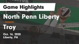 North Penn Liberty  vs Troy  Game Highlights - Oct. 16, 2020
