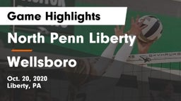 North Penn Liberty  vs Wellsboro Game Highlights - Oct. 20, 2020