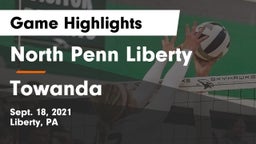 North Penn Liberty  vs Towanda Game Highlights - Sept. 18, 2021
