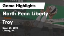 North Penn Liberty  vs Troy  Game Highlights - Sept. 25, 2021
