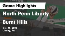 North Penn Liberty  vs Burnt Hills Game Highlights - Oct. 15, 2022