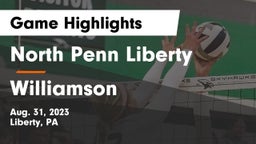 North Penn Liberty  vs Williamson   Game Highlights - Aug. 31, 2023