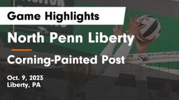 North Penn Liberty  vs Corning-Painted Post  Game Highlights - Oct. 9, 2023
