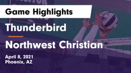 Thunderbird  vs Northwest Christian  Game Highlights - April 8, 2021