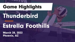 Thunderbird  vs Estrella Foothills Game Highlights - March 28, 2022