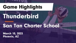 Thunderbird  vs San Tan Charter School Game Highlights - March 10, 2023