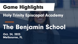 Holy Trinity Episcopal Academy vs The Benjamin School Game Highlights - Oct. 24, 2023